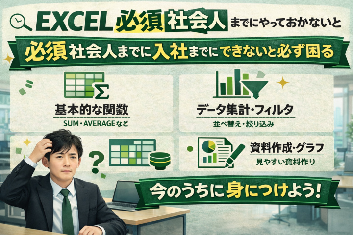 EXCELパソコン教室網干飾磨広畑